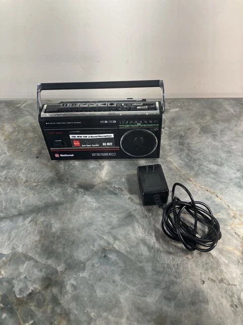 NATIONAL PANASONIC RX-1822 FM-AM Radio Cassette Recorder Mini
