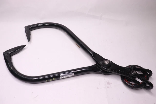 Columbus McKinnon Skidding Tong w/ Ring High Carbon Steel Black 24" 384