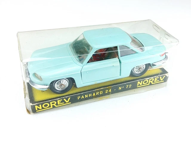 Norev Panhard 24CT Tbilisi – Miniature URSS, Noir Intérieur Vert, Boîte D'origine