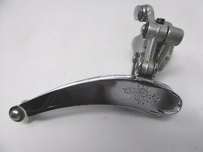 VINTAGE Campagnolo Record Globe Deragliatore banda su 4 in acciaio Corsa C 