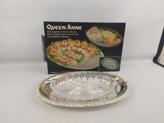 Plat rond épais Mayell quiche et flan tarte vintage avec