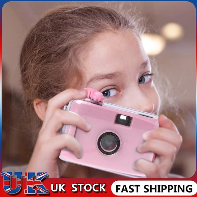 ❀ Kids Camera Non-disposable Waterproof Shockproof Film LOMO Camera Toys (B)