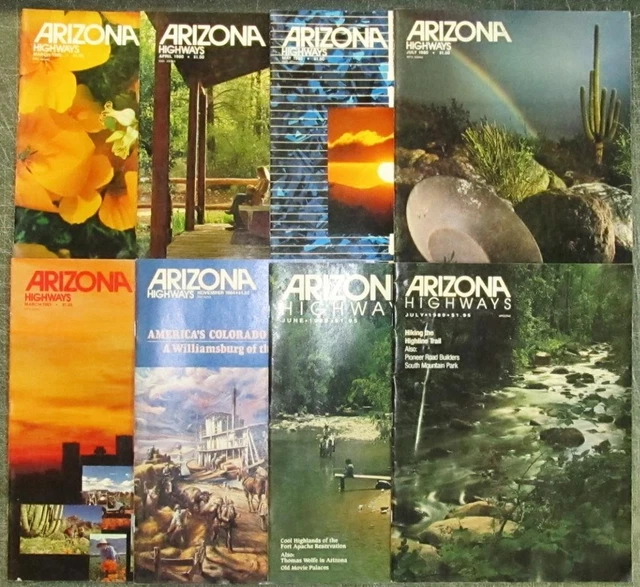 ARIZONA HIGHWAYS 1980年 1年分 アリゾナハイウェイ 洋書 ARIZONA HIGHWAYS 1980年 1年分 アリゾナハイウェイ 洋書