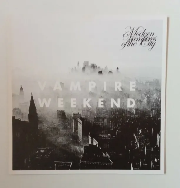 Vampire Weekend - Original  Promo Flat Poster