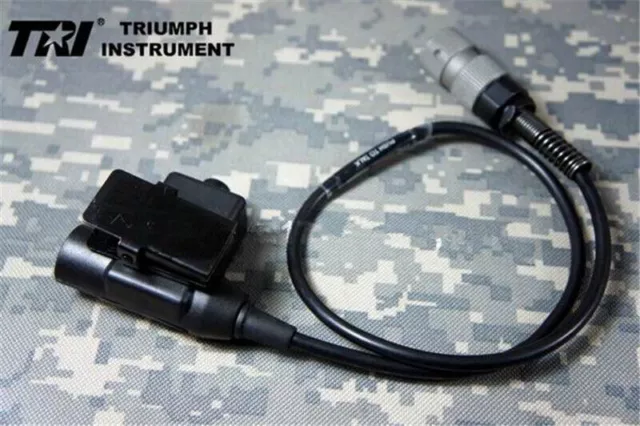 TRI Nexus U94 PTT Push To Talk NATO 6Pin Replica For PRC-148 PRC 152 117 Radio