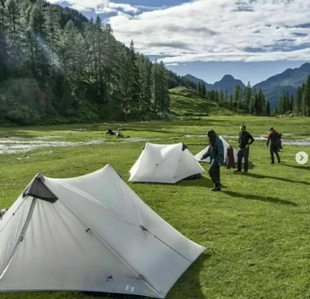 3F UL Gear Lanshan Ultralight 1 2 Person Outdoor Wild Camping Tent Lightweight