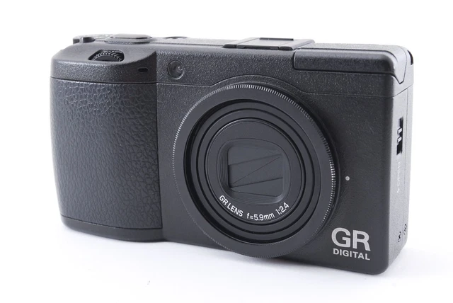 "MINT" RICOH GR Digital II 2 10.1MP 5.9mm f2.4 Digital Camera Blk from JAPAN#351 2