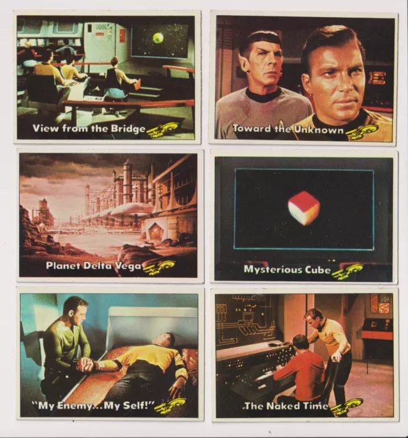 1976 Topps Star Trek Lot (6)