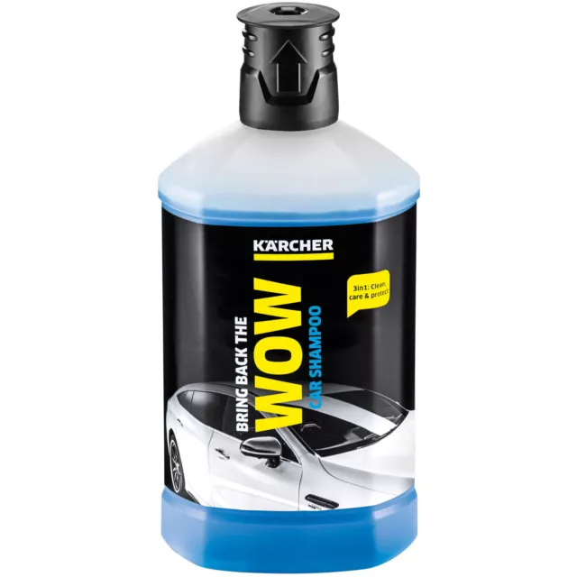 Karcher 6.295-750.0 Car Shampoo 3-In-1 Plug & Clean (1 litre)