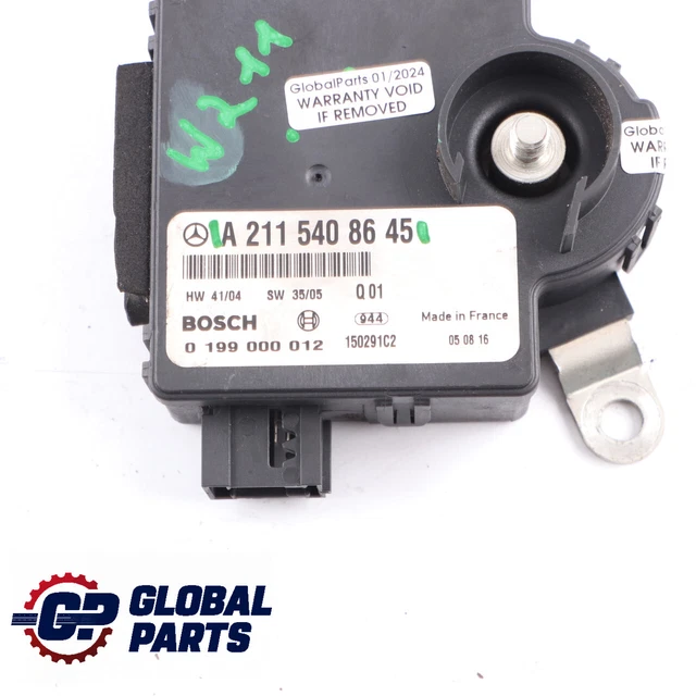 MERCEDES W211 BATTERY Module Trunk Relay Control Module Unit