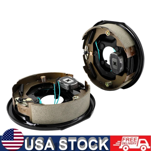 ELECTRIC TRAILER BRAKE Kit10"Left and Right Hand Assemblies3500 lbs