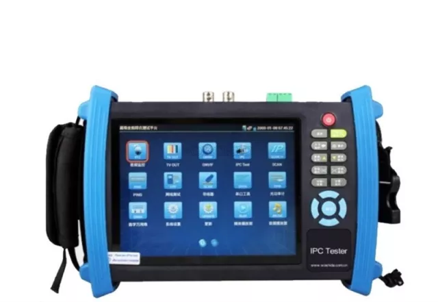 7" Touch Lcd IPC-8600ADH Osd Onvif Ip Analog Hd-Ahd/Tvi/Cvi Camera Cctv Teste in 2