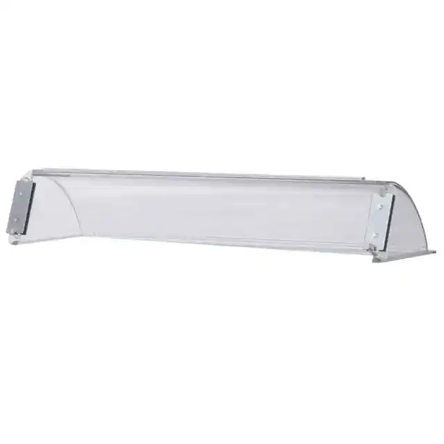 Baseboard Air Deflector Extends 15 to 25 In. For central forced air systems