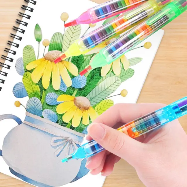 36 Colour Art Soft Pastel Craft Chalk Square Stick Pigment Kids Color  Drawing