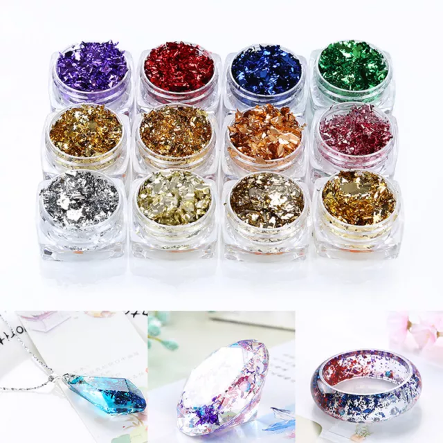 UV Resin Filling Glitter Accessories DIY Jewelry Making Epoxy Mold Crafts T F3