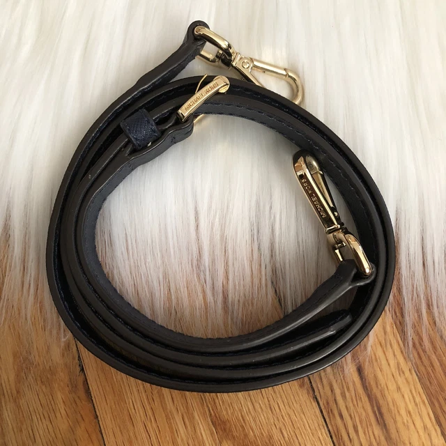 MICHAEL KORS REPLACEMENT Saffiano Shoulder NAVY BLUE Strap Gold