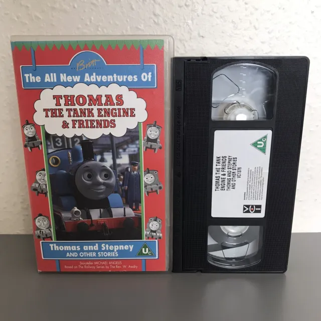 THOMAS THE TANK Engine & Friends - Vhs Video - Thomas And Stepney ...