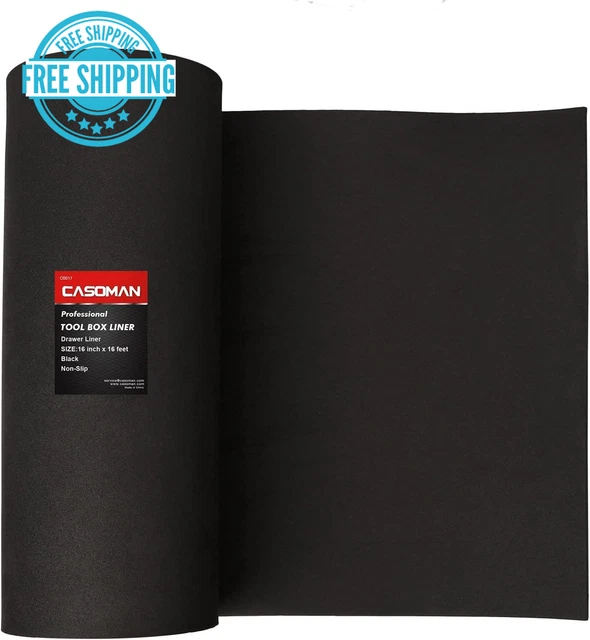PROFESSIONAL TOOL BOX Liner and Drawer Liner 16 inch x 16 feet x 2mm