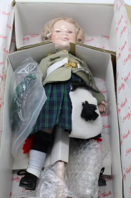 Mint Wee Willie Winkie Scottish Shirley Temple 14" DOLLS OF THE SILVER SCREEN