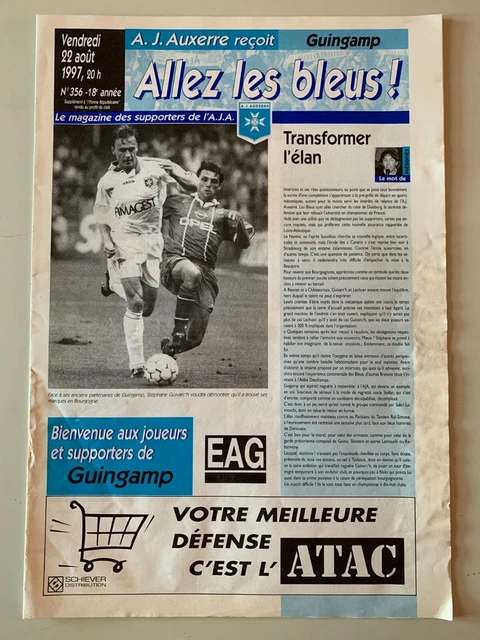 ALLEZ CAEN N°141 AOUT 1997 football Stade Malherbe de Caen EUR 4,50 - FR