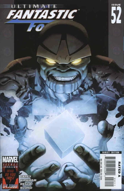 Ultimate Fantastic Four #52 VF/NM; Marvel | Mike Carey Thanos - we combine shipp