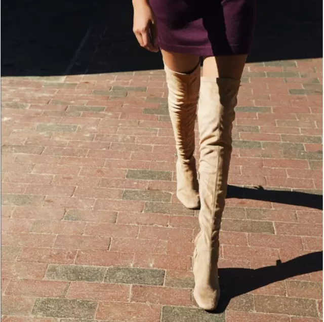 New Free People Jeffrey Campbell Parkway Thigh High Boot Size 7.5 MSRP: $198