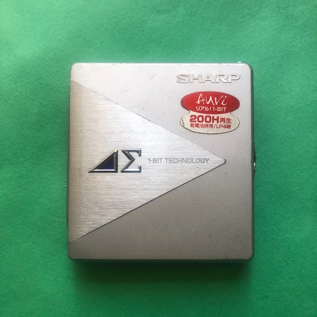 SHARP AUVI MDDS5A MDLP Minidisc Player Used Only Player 70.00 PicClick