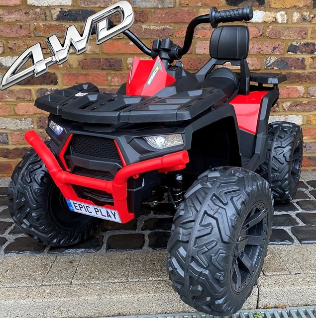 KIDS ELECTRIC ATV Ride On Quad Bike Dune Raptor Extreme With EVA Tyres ...
