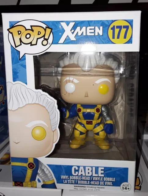 Cable Funko Pop Vinyl Figure Vaulted Marvel X-Men #177 New
