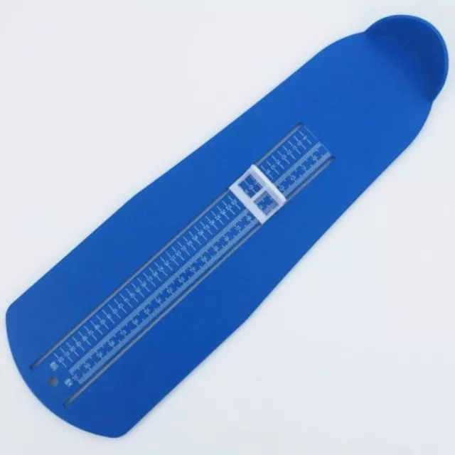 2pcs Shoe Size Measuring Devices US Foot Measure Gauge Blue-LH