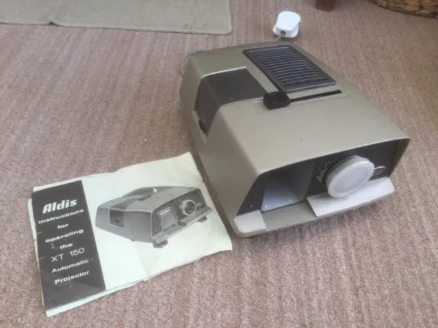 1950s 1960s Vintage Aldis XT.150 35mm Colour Slide Projector