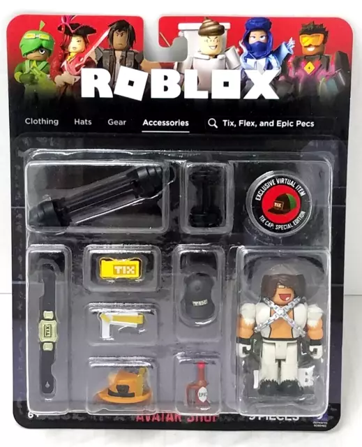 Roblox Figuras Avatar Shop Tix, Flex, and Epic Pecs SUNNY BRINQUEDOS