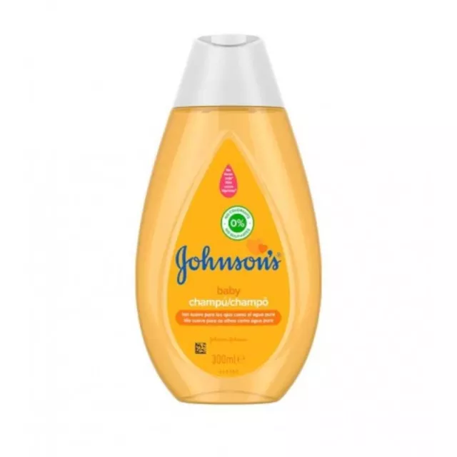 6 champús para bebé Johnsons sin lágrimas para niños suaves para niños 300 ml 2