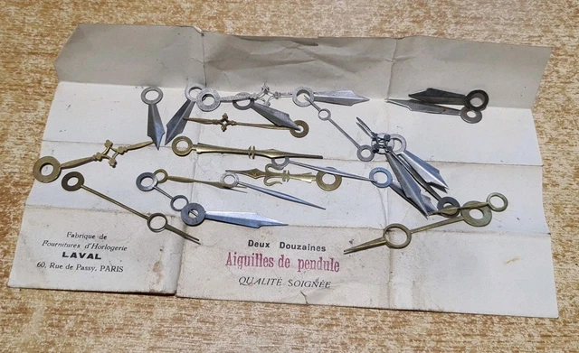 Lot D'aiguilles D'index Pour Réveil - Modèles Divers - Horlogerie Occasion - N°44
