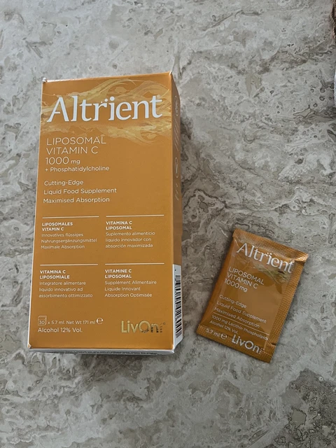 ALTRIENT C LIPOSOMAL Vitamin C - 30 Sachets £37.08 - PicClick UK