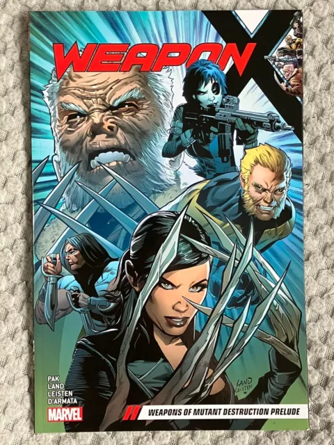 Marvel Comics Weapon X Weapons Of Mutant Destruction Pre Graphic Novel 2017 New