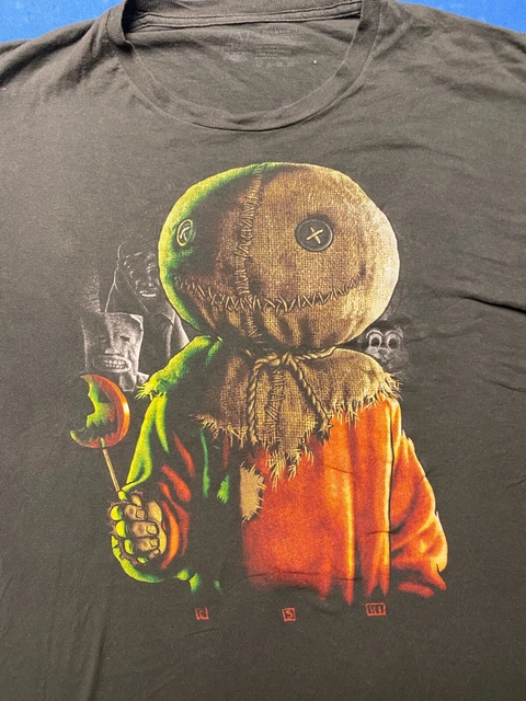 Trick 'R Treat Samhain Halloween Movie Charcoal Grey Shirt XL 25” Pit 2 Pit.