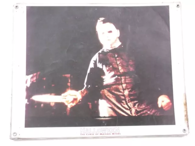 HALLOWEEN CURSE OF MICHAEL MYERS horror 1995 5pc ENGLISH LOBBY CARD INDIA 14x11