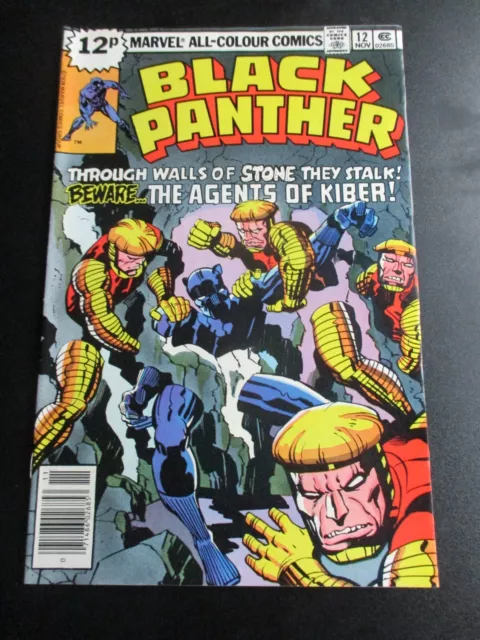 Black Panther # 12 Nov 1978 JACK KIRBY Fine/Very Fine (FN/VF) pence copy.