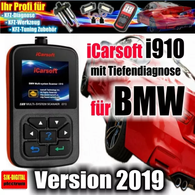 OBD2 Diagnose Gerät iCarsoft i910 BMM V1.0 für BMW X3 X5 E39 E46 E60 E61 E65 E90