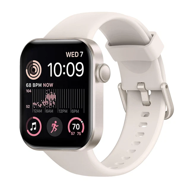 SMARTWATCH UOMO DONNA Con Effettua/Risposta Chiamate, 1,85 Orologio