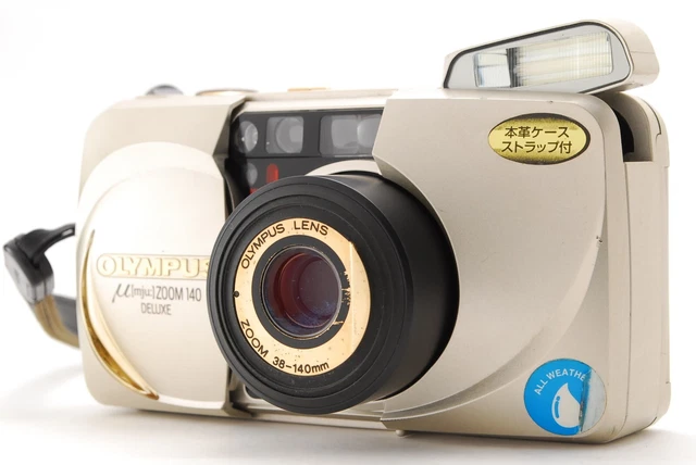 [Near MINT] Olympus Stylus Zoom 140 Deluxe 35mm Point & Shoot Film Camera JAPAN