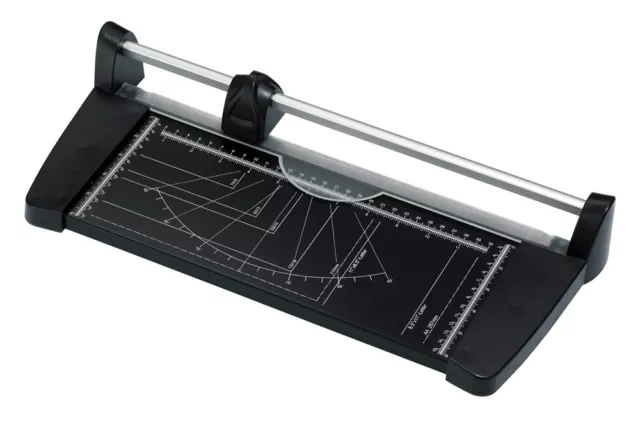 Cortador de tarjetas fotográficas de papel de precisión Kw-triO Rotary A4 recortador oficina hogar artesanías