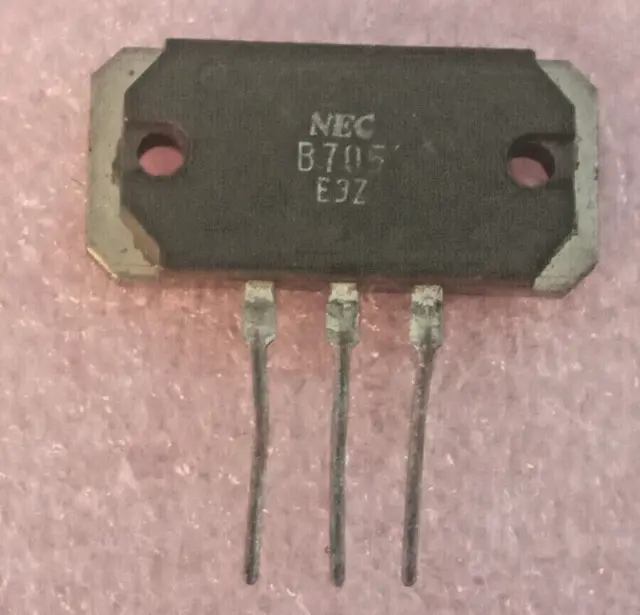 1pcs 2SB705  Si PNP  Power Transistors VCE0=140V IC=10A  Pc=120W 17MHZ MT200 NEC