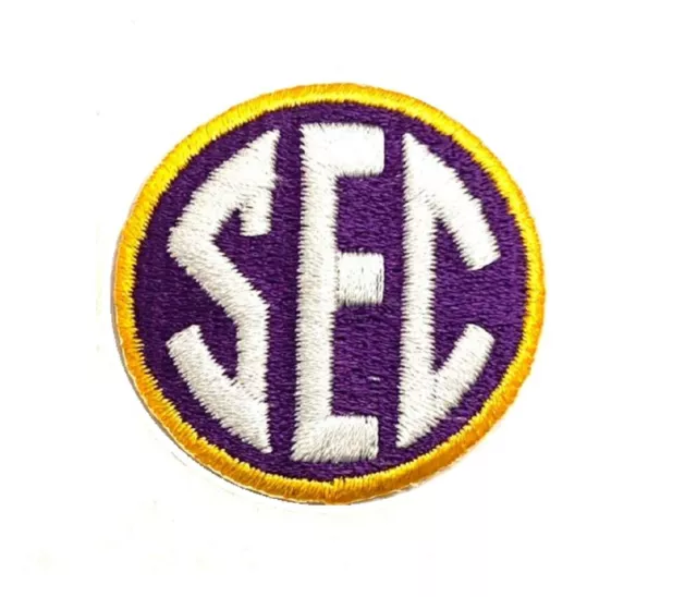 LSU SEC Conference Jersey Patch