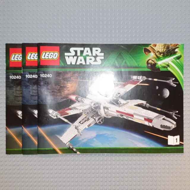 Lego red five x wing instructions deals