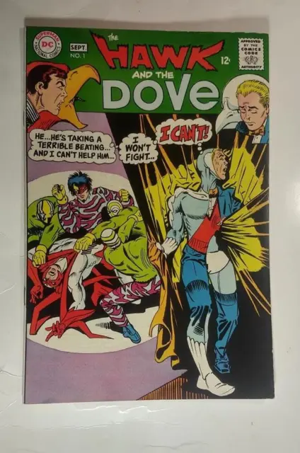 The Hawk And Dove #1 Dc Comics Sept 1968 Vf/Nm 9.0 Steve Ditko