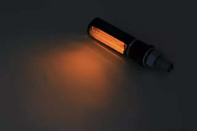 Highsider Clignotant LED Conero, Noir, Certification E, Verre Teinté PW-008LED 2