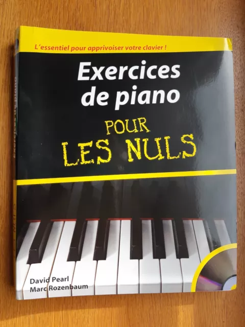 EXERCICES DE PIANO Pour Les Nuls D. Pearl M. Rozenbaum First Edition EUR  12,00 - PicClick FR