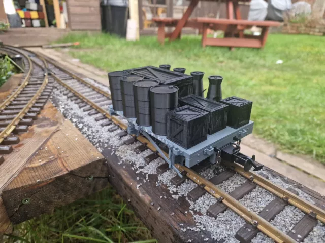 Garden Railway SM3216mm Live Steam Load Pack